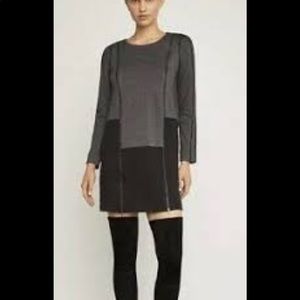 🆕 BCBGMAXAZRIA colorblock sweatshirt dress